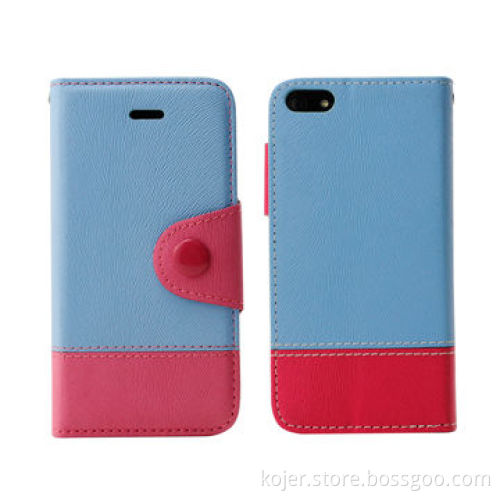 Leather Flip Cases for iPhone 5S, with Magnetic Flap on Top, OEM Orders Welcomed